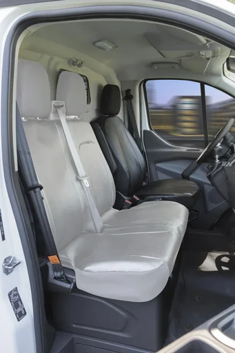 "Passform Sitzbezüge Ford Transit für Einzelsitz vorne aus Kunstleder ab BJ 05/2014 - heute image"