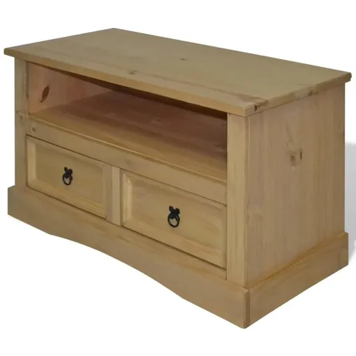 "TV-Schrank Mexikanische Kiefer Corona-Stil 91x43x56 cm image"