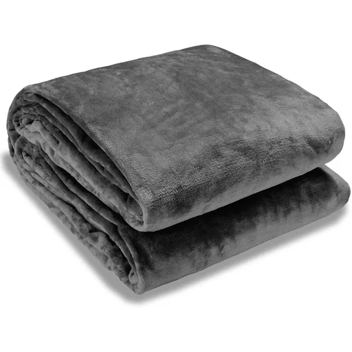 "Premium-Decke 200x150cm - dunkelgrau image"