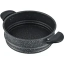 Couscous-Pfanne - 24cm - 8L - Schwarz