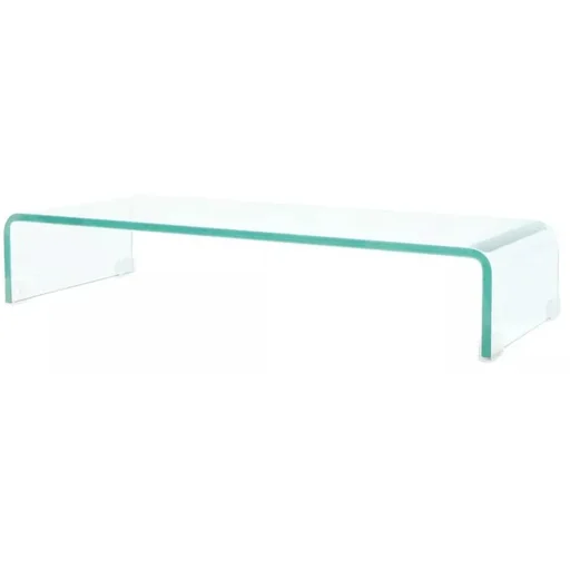 "Transparenter TV-Schrank 70x30x13 cm Glas image"