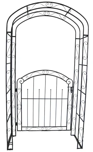 "Pforte mit Rosenbogen "Mayon" image"