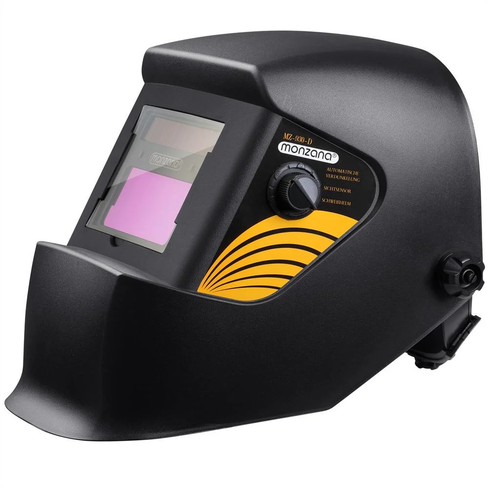 Schweißerhelm mit automatischer Verdunkelungsanlage