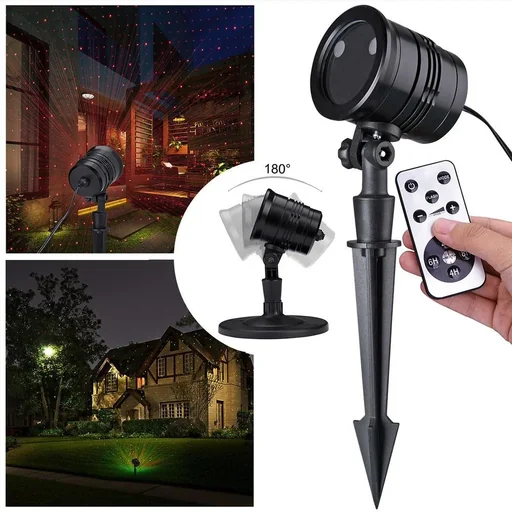 "LED-Strahlerlampe rot/grün image"