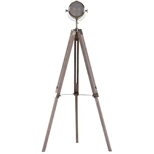 "Stehlampe Dreibein 100-140cm E14 Bronze image"