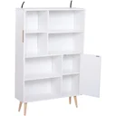 Standregal mit 8 Fächer weiß