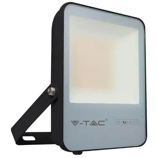 "VT-100185 LED-Flutlicht - 100 W - 13700 Lm - 6400K - Schwarz - Extra effizient image"