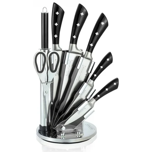 "Messerset Edelstahl MIT Ständer image"