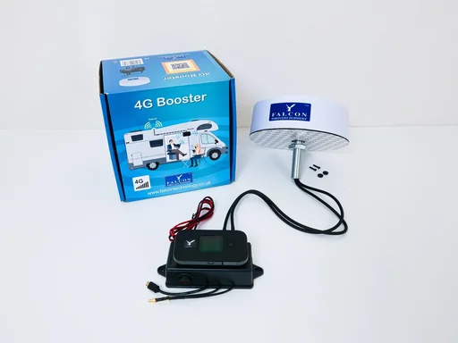 "LTE Camping/Boot Dachantenne mit WLAN Router, 4G image"