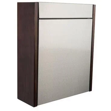 "BRIEFKASTEN - QUEBEC- EDELSTAHL UND WALNUSSHOLZ image"