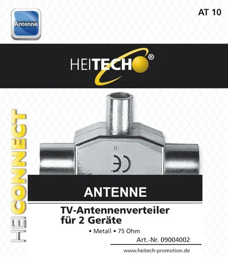 "TV-Antennenverteiler für 2 Geräte image"