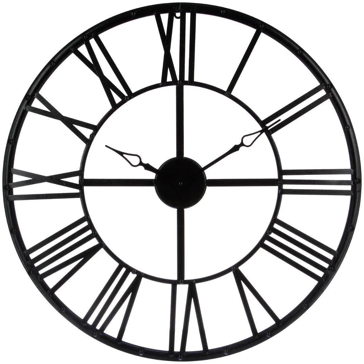 Vintage-Uhr - 70 cm - Schwarz
