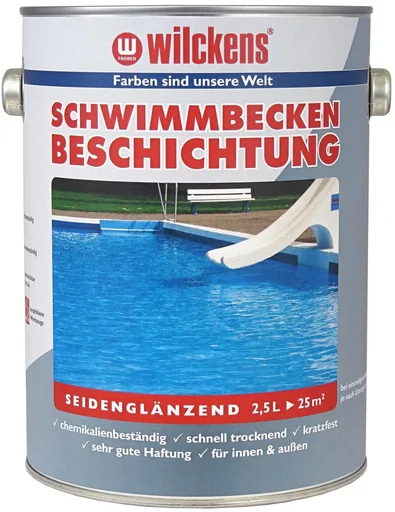 "Schwimmbeckenbeschichtung Poolblau, 2500 ml image"