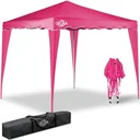 Faltpavillon. Partyzelt Capri - Popup rosa 3x3m