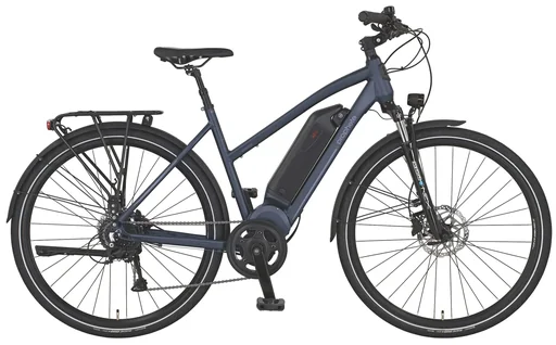 "ENTDECKER 23.EMT.10 Trekking E-Bike 28" AEG EcoDrive Damen Trapez 28": Rahmengröße 50cm image"