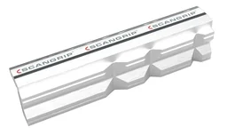 Alu-Prismen-Magnet-Schraubstockbacken 100 mm