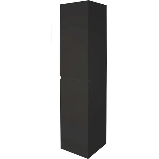 "Concept Bade Hoher Schrank links schwartz fsc image"