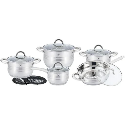 "Herenthal - Komplettes 12-teiliges Kochgeschirr-Set image"