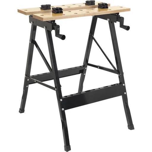 "Zusammenklappbare Werkbank - 56x62x78 cm - verstellbar - max 100 kg image"