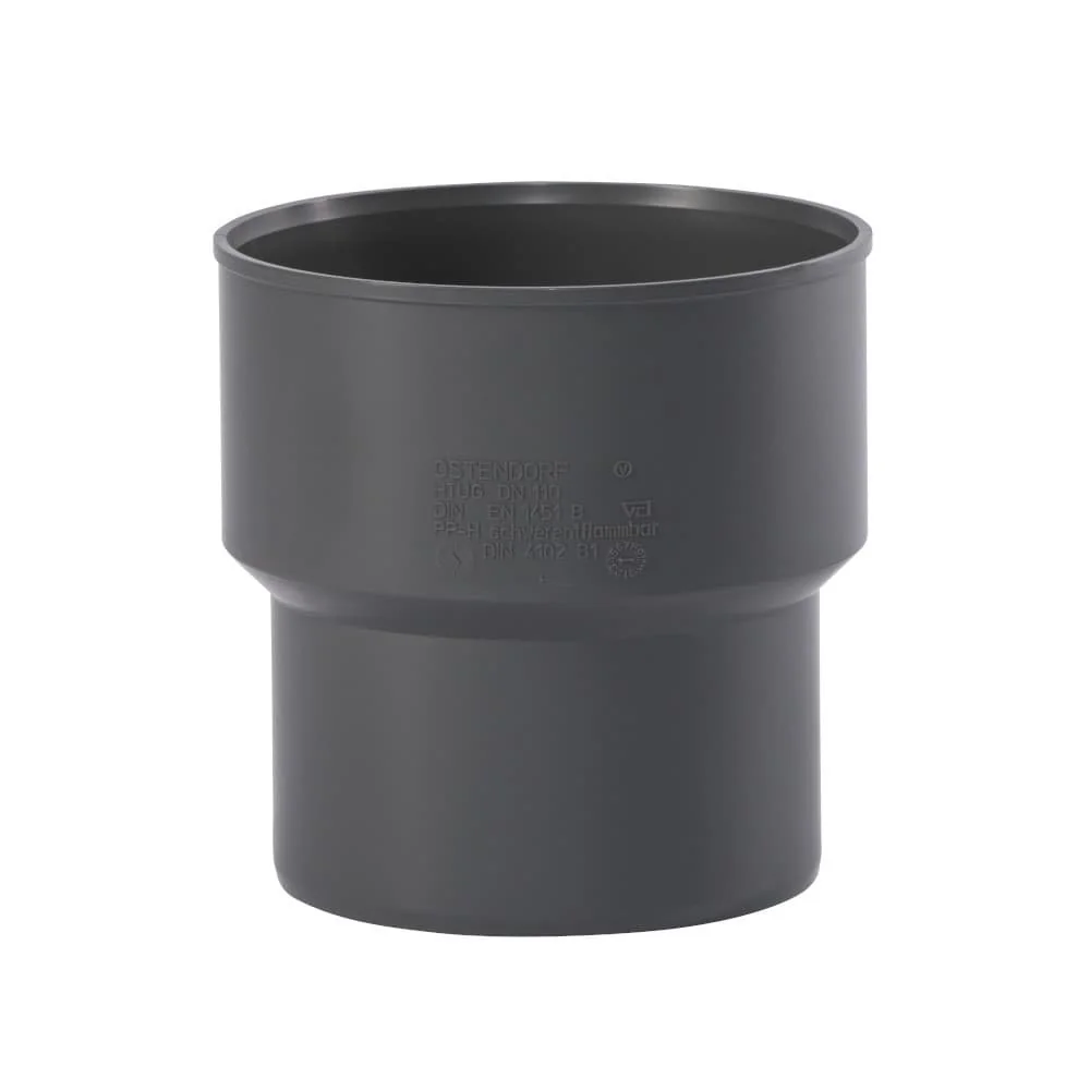 "HT Rohr 110, HTsafeUG Anschluss, Guss Abwasserrohr, DN/OD image"