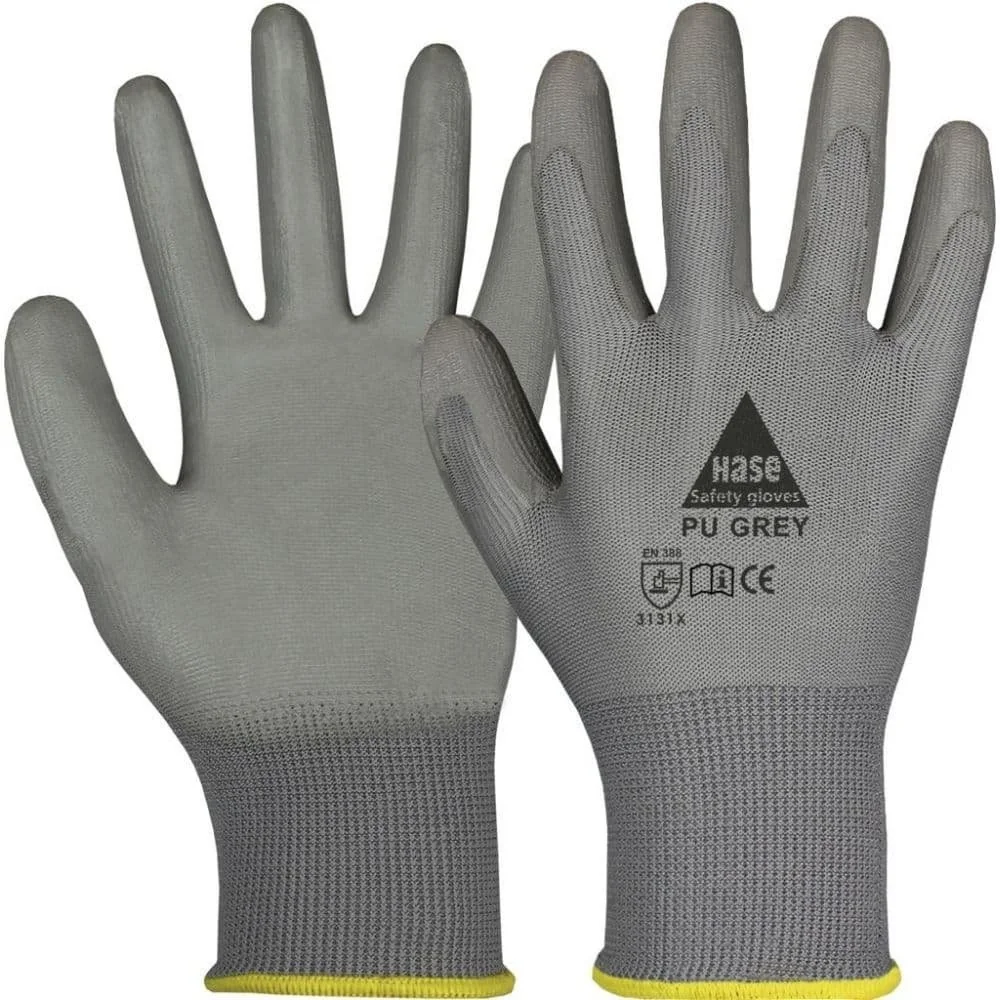 "Montagehandschuhe PU grau, Gr. 11, Feinarbeiten image"