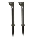 LED Wegbeleuchtung braun mit Bewegungsmelder 2er Pack MB592 80 Lumen IP66