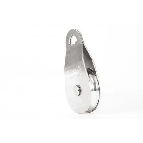 "Umlenkrolle aus Edelstahl, Ø 76 mm image"