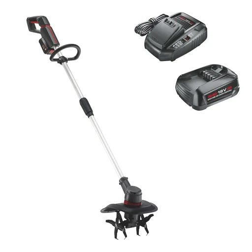 "18 V BOSCH HOME AND GARDEN COMPATIBLE Akku-Bodenhacke TL 1820 inkl. Akku und Ladegerät image"