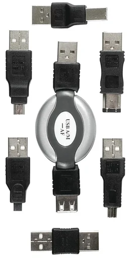 "USB-Adapter-Set, 7-teilig image"