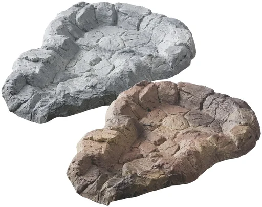 "Systembachlauf, felsgrau, ca. 68 x 87 cm, mit Pumpenanschluss image"