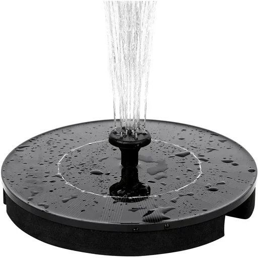 "Solarbrunnen auf Solarpanel 150 l/h Teichbrunnen - Solarstrom image"