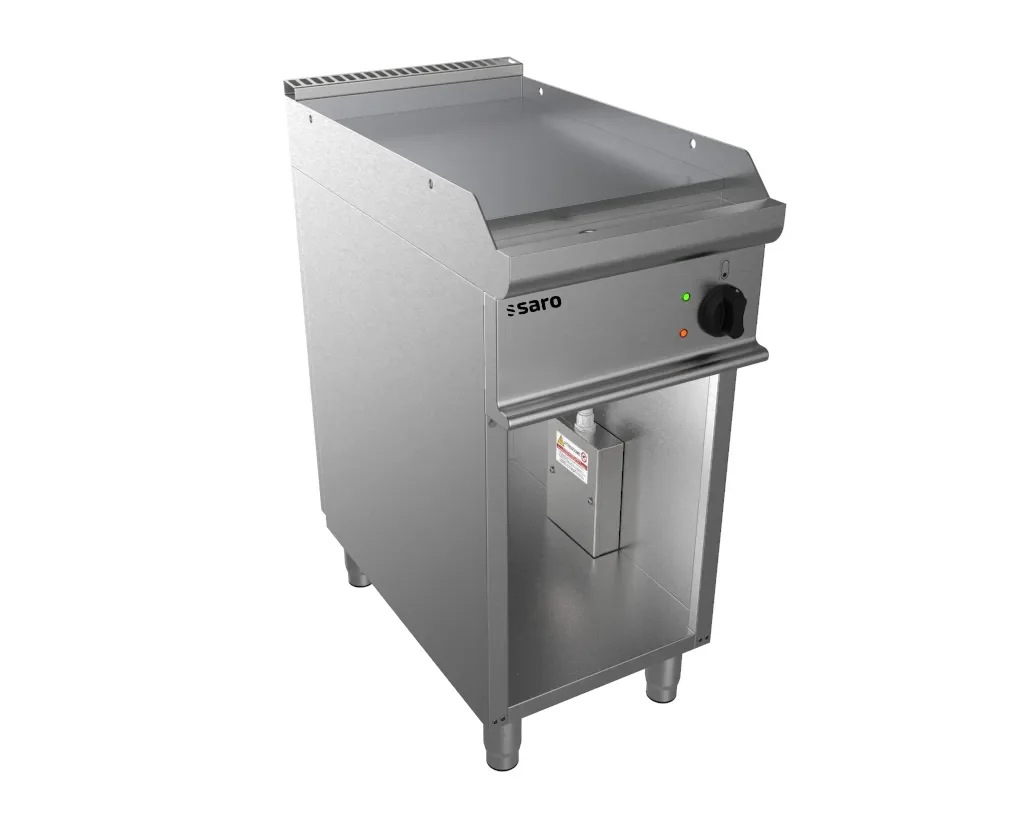 "Saro Griddleplatte, Bratplatte - E7/KTE2BBM, offenem Unterbau, elektro image"