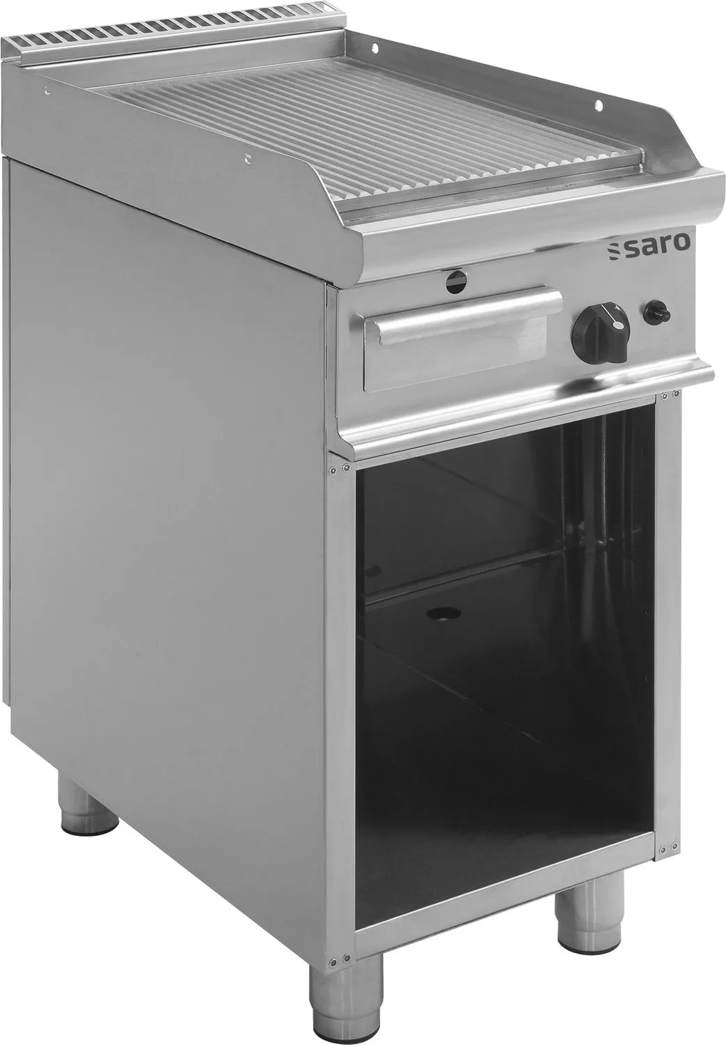 "Saro Gas-Griddleplatte, Bratplatte - E7/KTG1BAR, offenem Unterbau image"