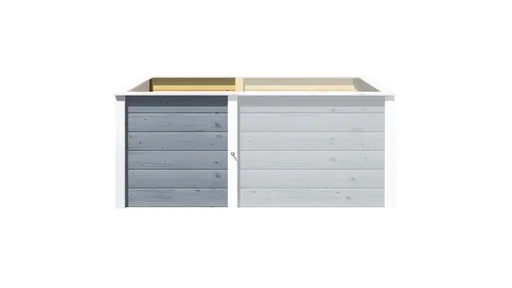 "Ergänzungssatz Hochbeet Modular, Wandstärke 21 mm, grau, 67 cm image"