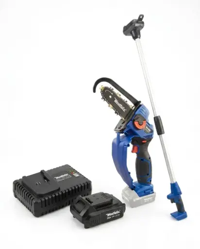 "X-SAW mit Verlängerung, 2 Ah Akku und Schnellladegerät image"