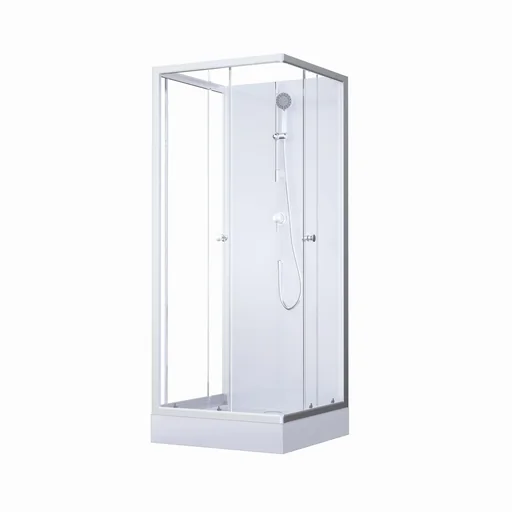 "Komplettdusche "White Dream" 80 x 80 x 200 cm image"