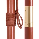 Sonnenschirm Taupe Holz 330cm UV-Schutz 50+