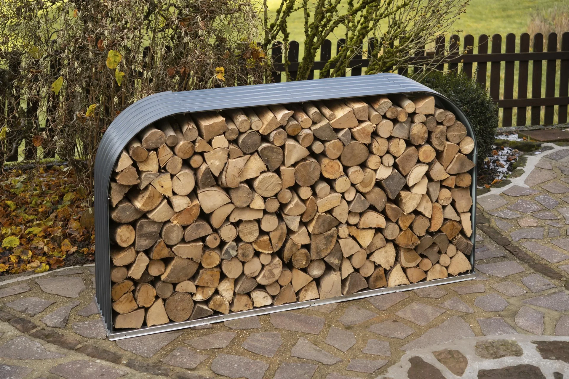 "Westmann Kaminholzregal 46 x 212 x 111 cm image"