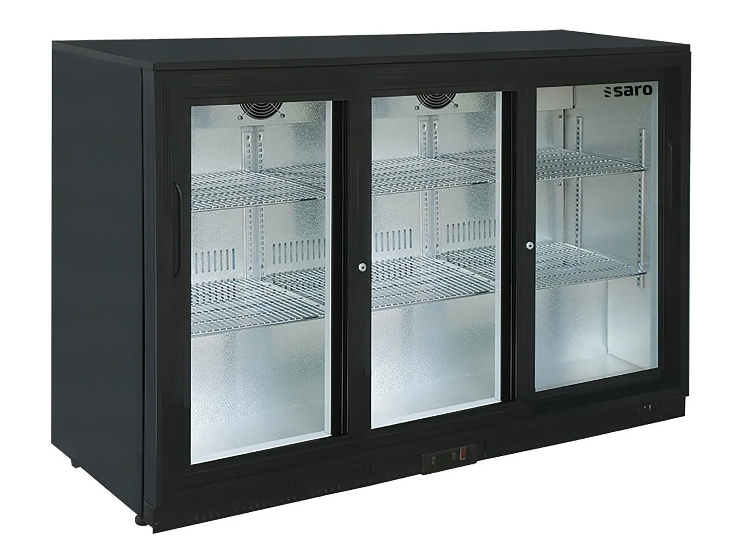"Saro Barkühlschrank, Getränkekühlschrank mit 3 Schiebetüren, Modell BC 320 SD image"