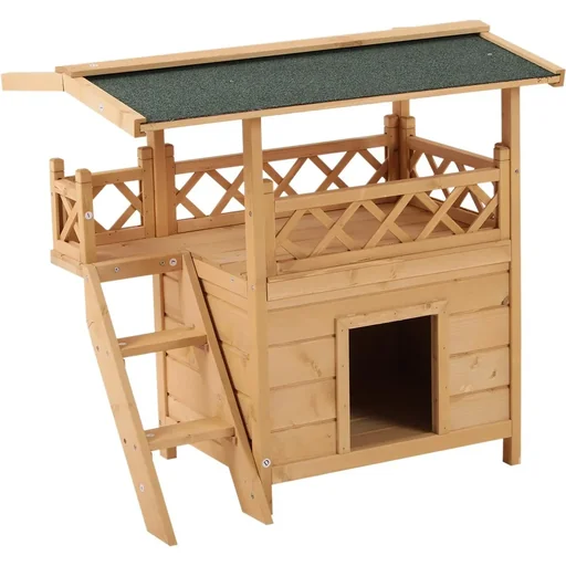 "Katzenhaus mit Balkon image"