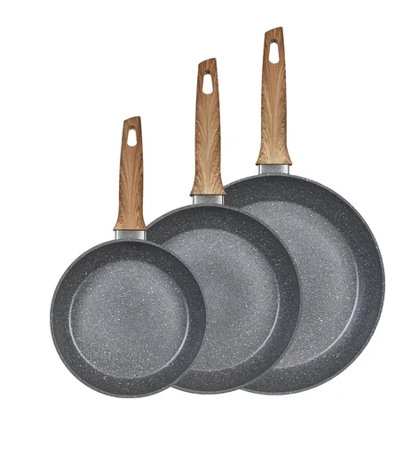 "Bratpfannen-Set Keramik „Swiss Chalet“, 3-teilig, 20/24/28 cm image"