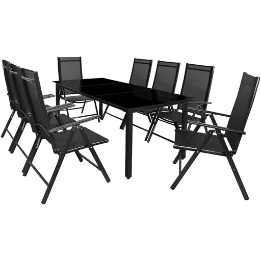 "Garten-Set 9-teilig Anthrazit image"