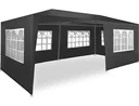 Zelt Rimini Anthrazit 3x6m UV-besc