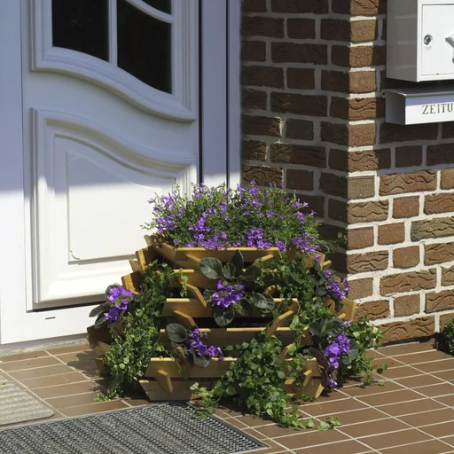 "6-eck Pflanzpyramide image"