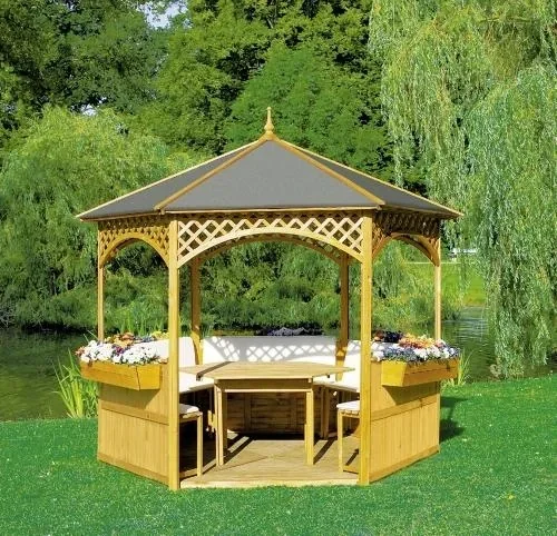 "Pavillon Palma mit Dachpappe, Set groß image"