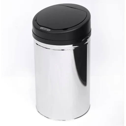 "Edelstahl Mülleimer 30L Automatik Sensor mit Inneneimer (rund) image"