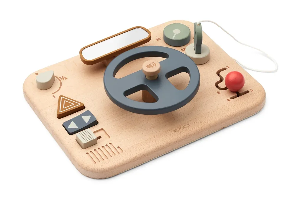 "Liewood Holzspielzeug, Spielbrett - Magnus Auto Faune image"