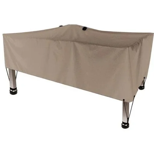 "Schutzhülle für Tisch - 165 x 105 x 60 cm - Beige image"