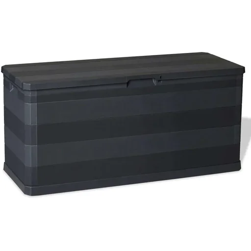 "Gartenbox 117x45x56 cm schwarz image"