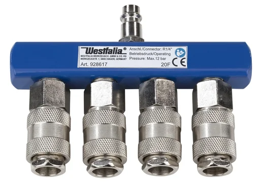 "Druckverteiler-Schnellanschluss 4-fach image"